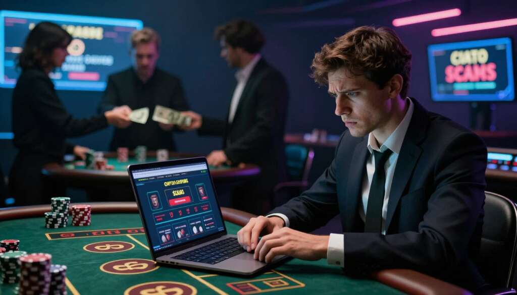 crypto casino scams